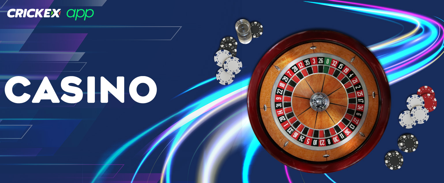 The Crickex casino has a live dealer option practically for every game