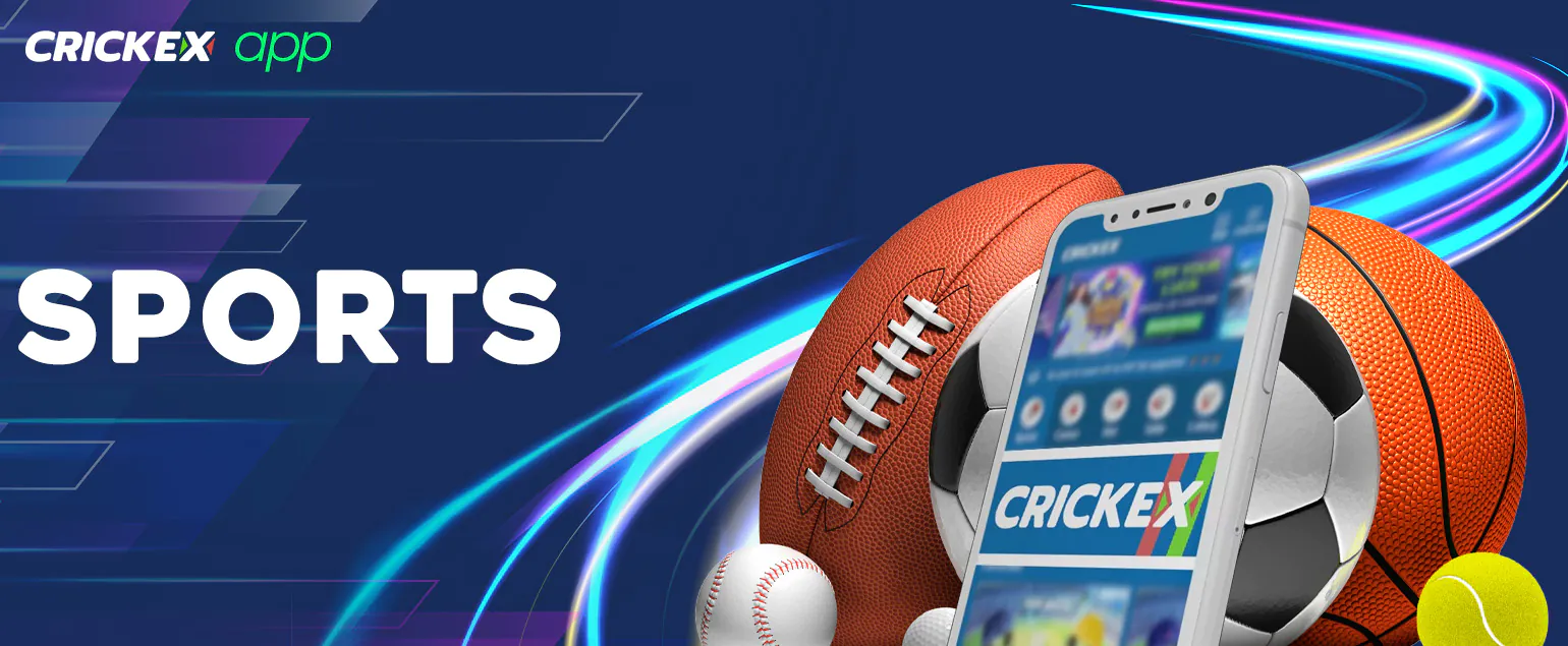 The Crickex sportsbook highlights more than 400 events daily